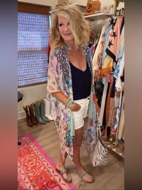 Womens Navy V-Neck Tank Top - Classic Navy